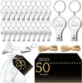 50th Birthday Party Favors Bottle Opener Nail Clippers Set - 50 Pack