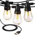 Commercial Grade Waterproof String Lights - Shatterproof Ambiance for Outdoors!