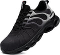 Steel Toe Work Shoes Lightweight Safety Sneakers - Comfortable