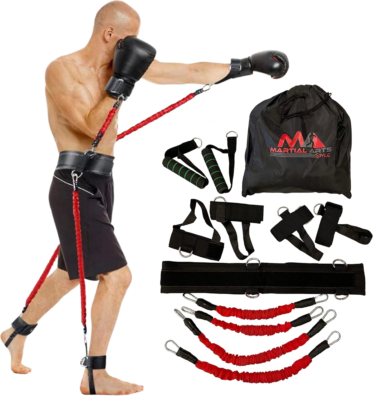 150lbs Resistance Bands - Explosive Power Boost!