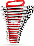 Jaeger 16pc Reversible Ratcheting Combination Wrench Set - Fast in