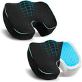 EcoNour Orthopedic Seat Cushions - Pain Relief Duo