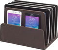 MobileVision Multi Device Stand & Organizer - Executive Dark Brown