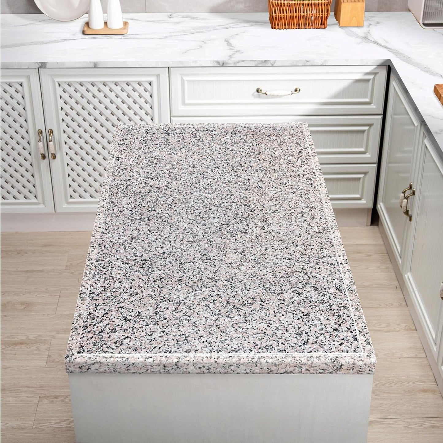 Clear Silicone Countertop Protector Mat for Kitchen Use