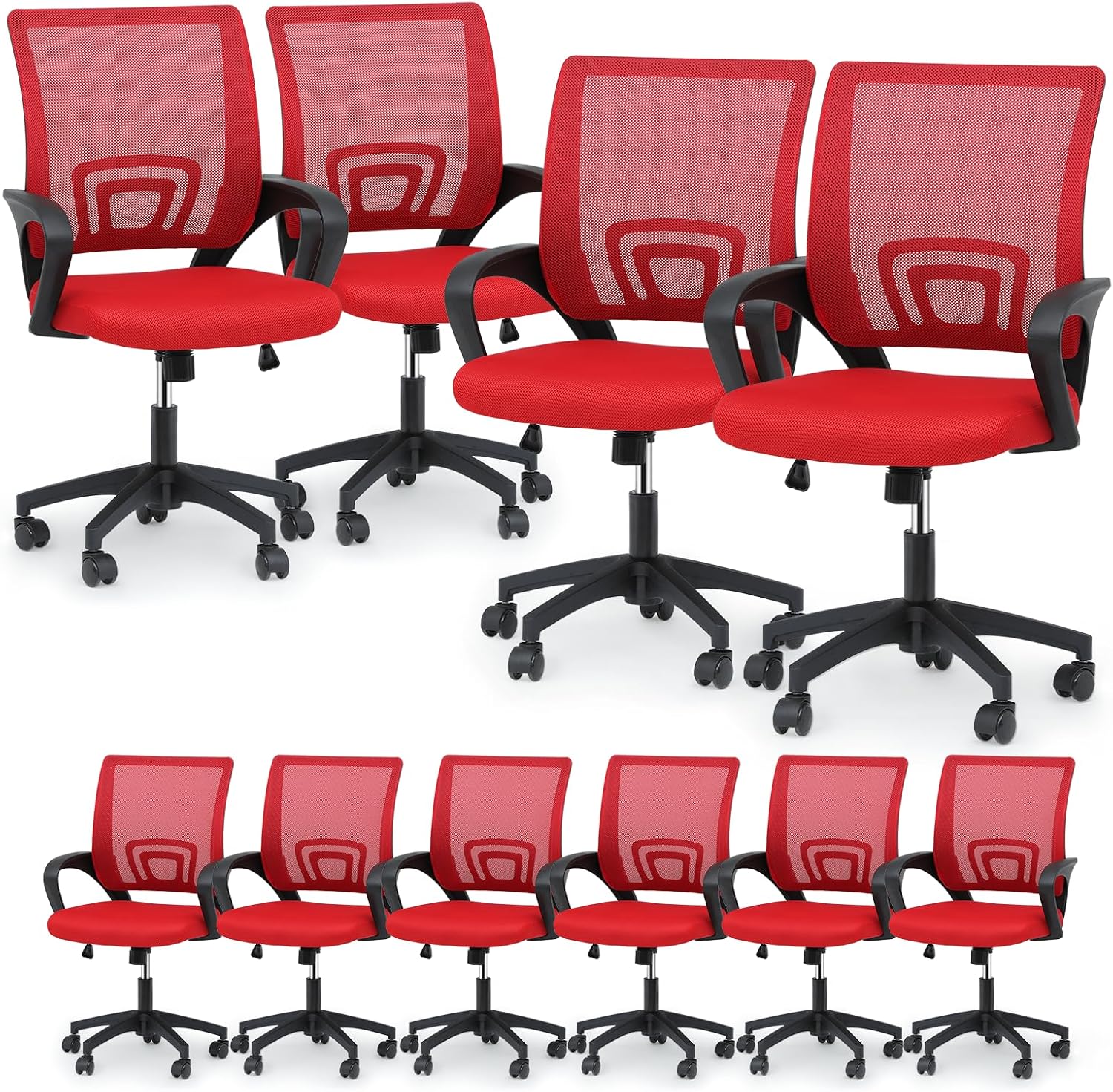 Magshion Ergonomic Office Chair with Lumbar Support for Comfort