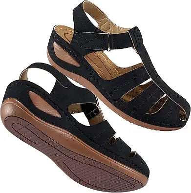 DUOYANGJIASHA Summer Wedge Sandals for Women - Comfortable Style