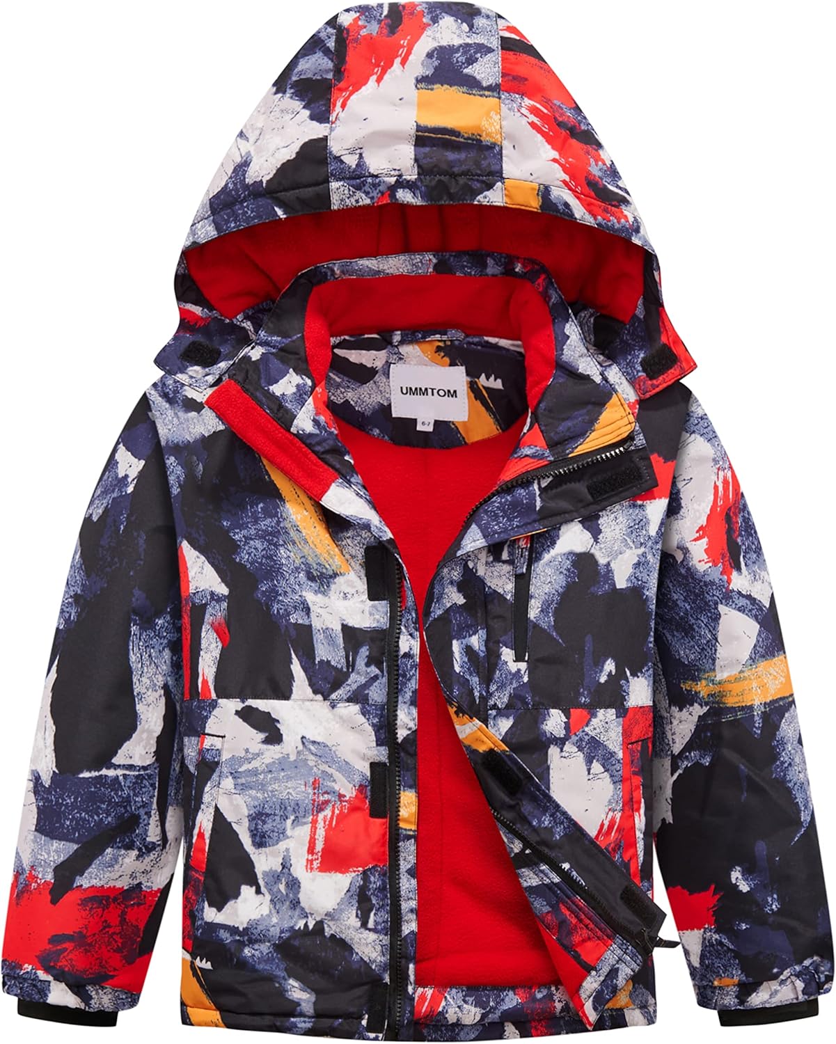 Boys Waterproof Ski Jacket for Warm Winter Adventures