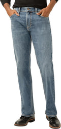 Silver Jeans Zac Relaxed Fit Straight Leg Jeans - Casual Comfort Young