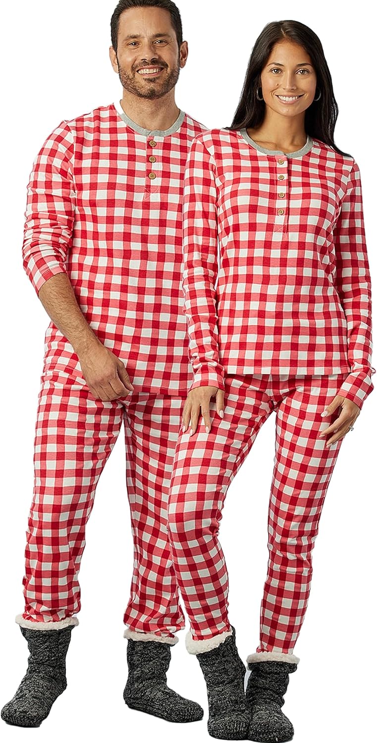 HonestBaby Family Matching Holiday Pajamas for Everyone