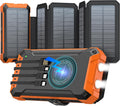 36800mAh Solar Wireless Charger & Power Bank