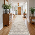 3x20 Runner Rug for Hallway Washable Runner - Low-Pile Non-Slip