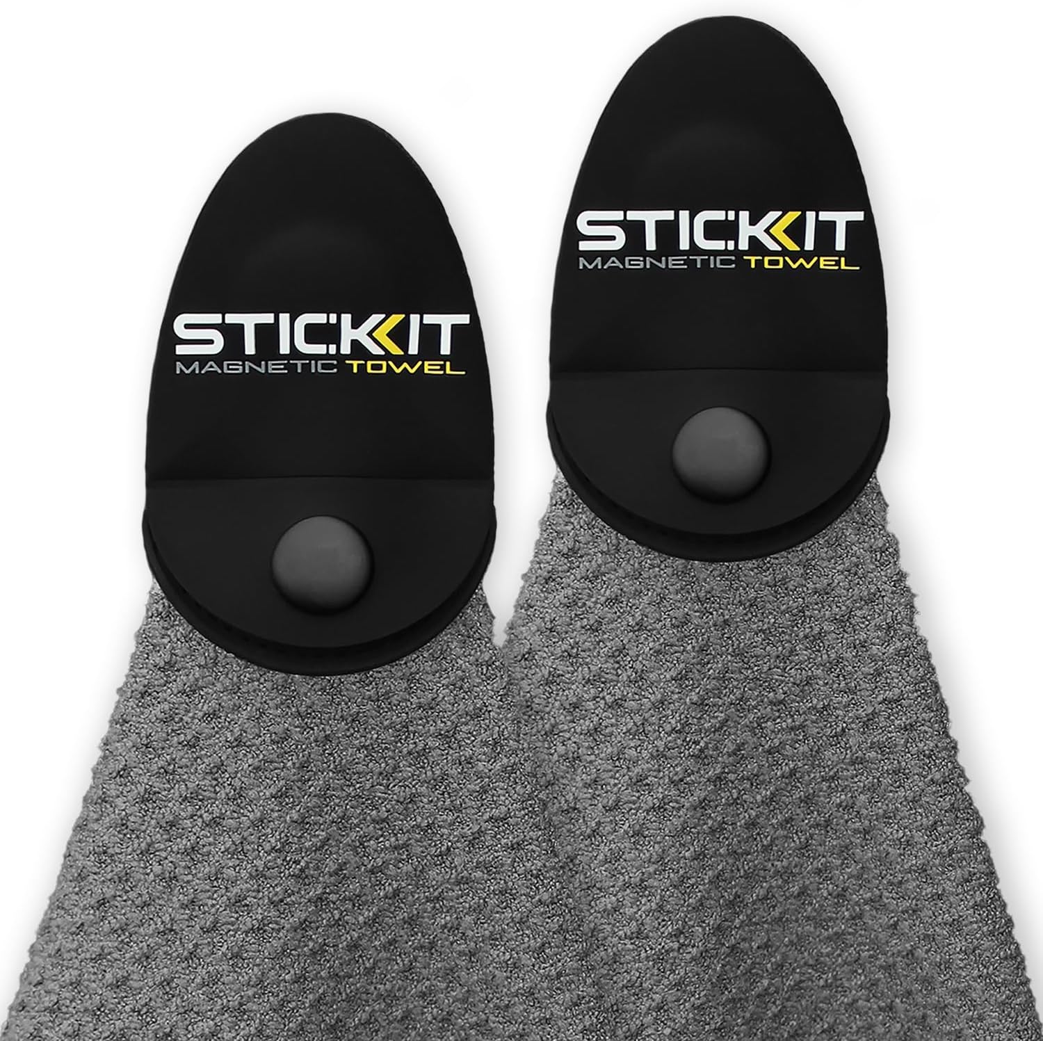 STICKIT Magnetic Towel 2-Pack for Golf with Strong Hold