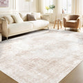 Area Rug 5x7 Vintage Rugs Washable Living Room Rug - Soft Low Pile