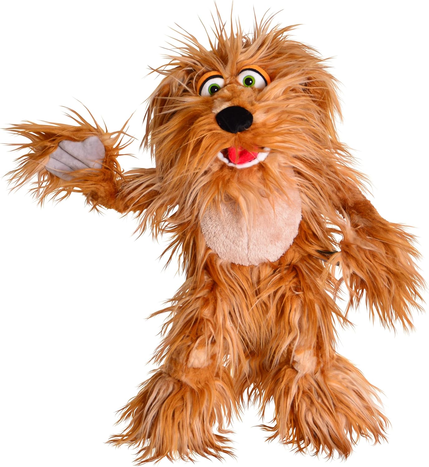 Living Puppets 20-Inch Plush Big Puppy Dog Hand Puppet for Kids