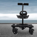 Universal Stroller Board 55LBS with Detachable Seat - Sit and Stand