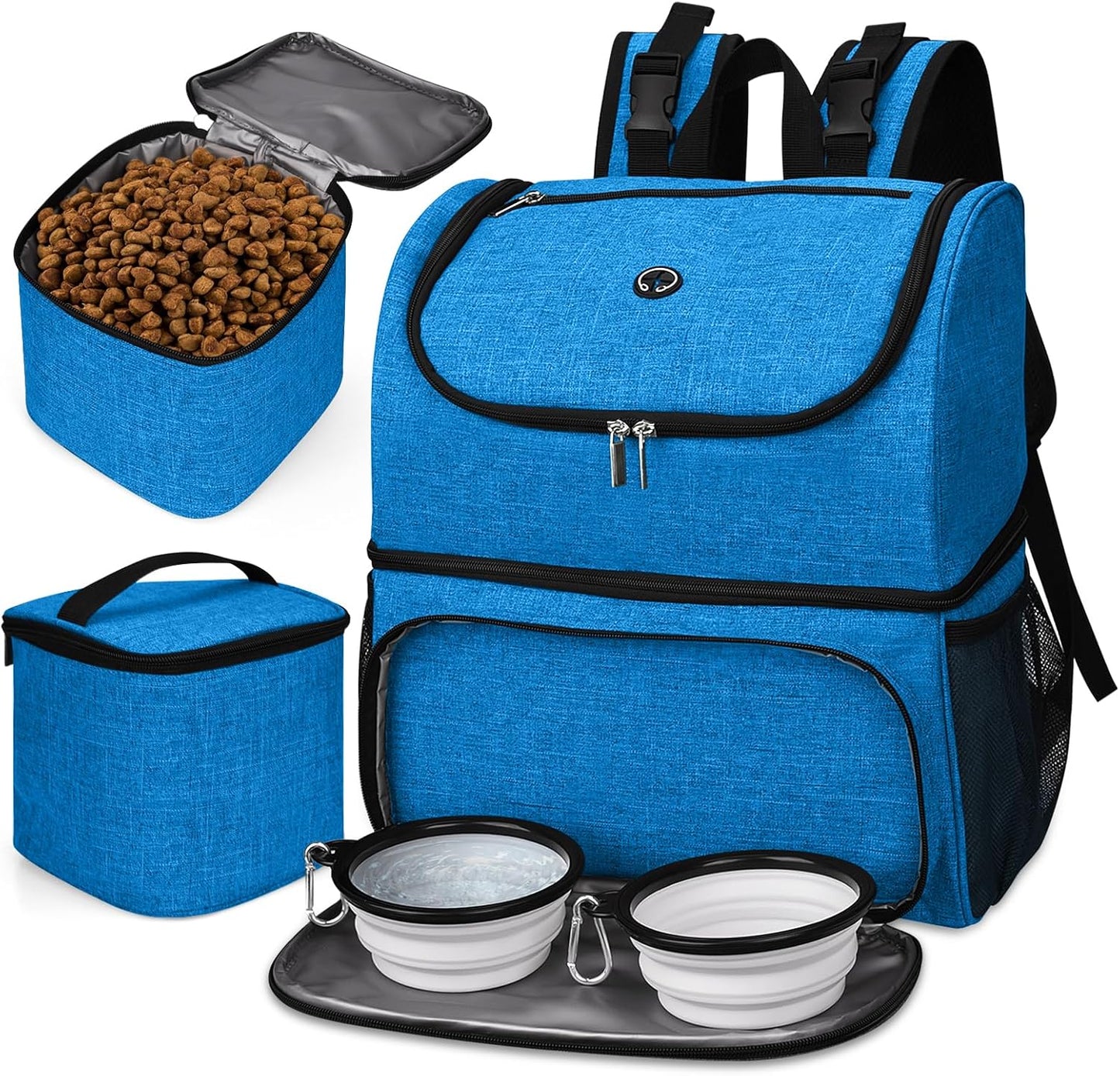 BAGLHER Pet Travel Bag: Durable Double-Layer Backpack for Pets