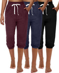 Women's Jogger Capri Pants by Ficerd for Relaxed Summer Comfort