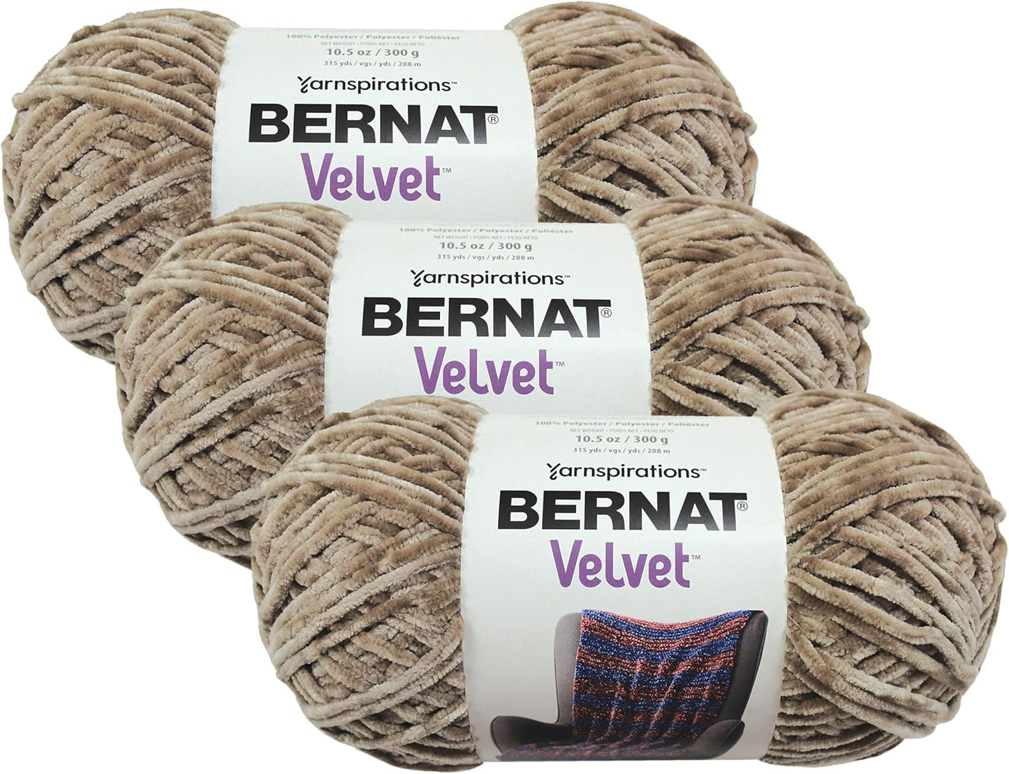 Bernat Velvet Yarn for Luxurious Home Decor Projects