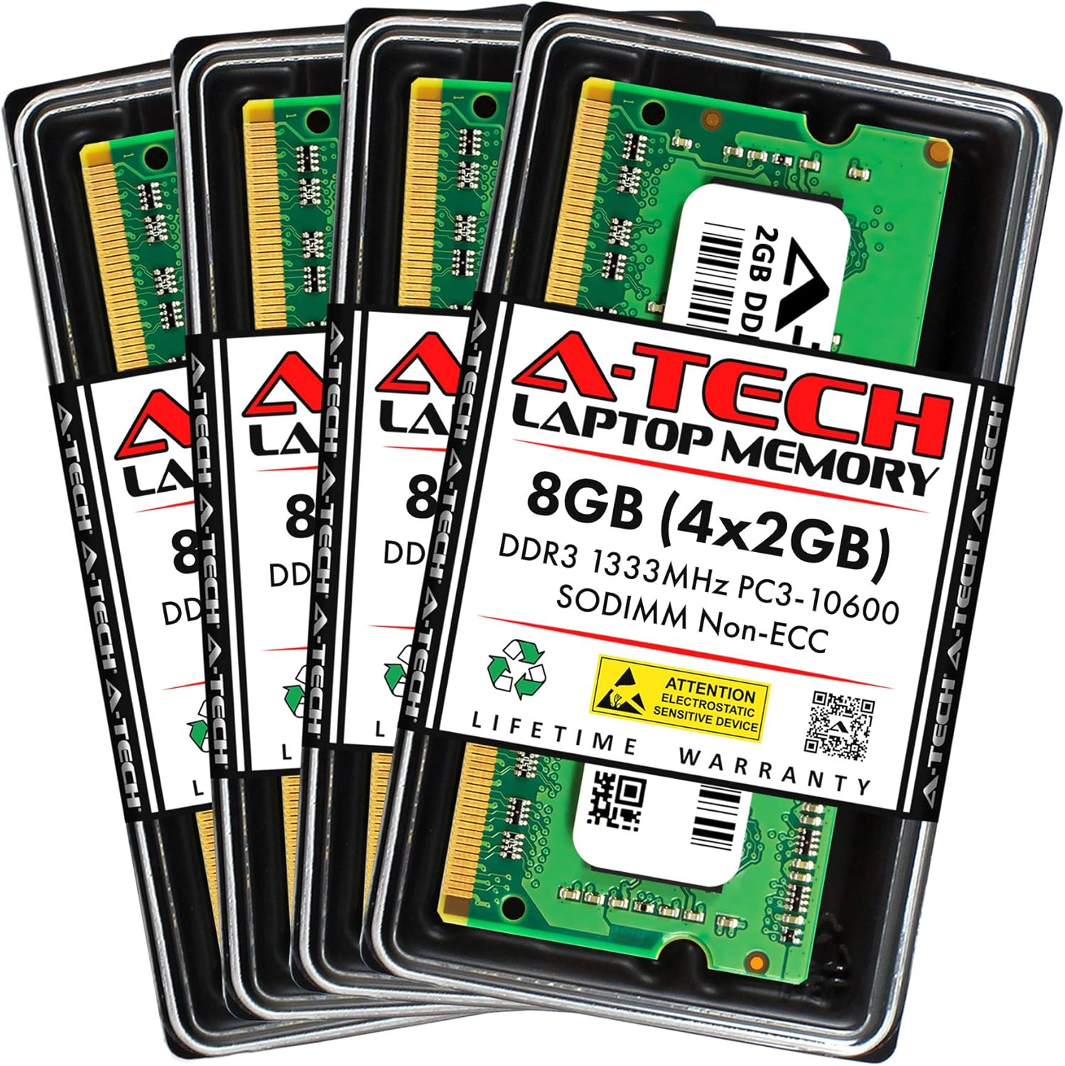 A-Tech 8GB DDR3 RAM Kit for Laptop & All-in-One Computers
