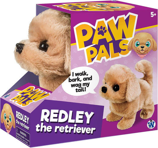 Interactive Redley Retriever Toy - Walks, Wiggles & Barks!