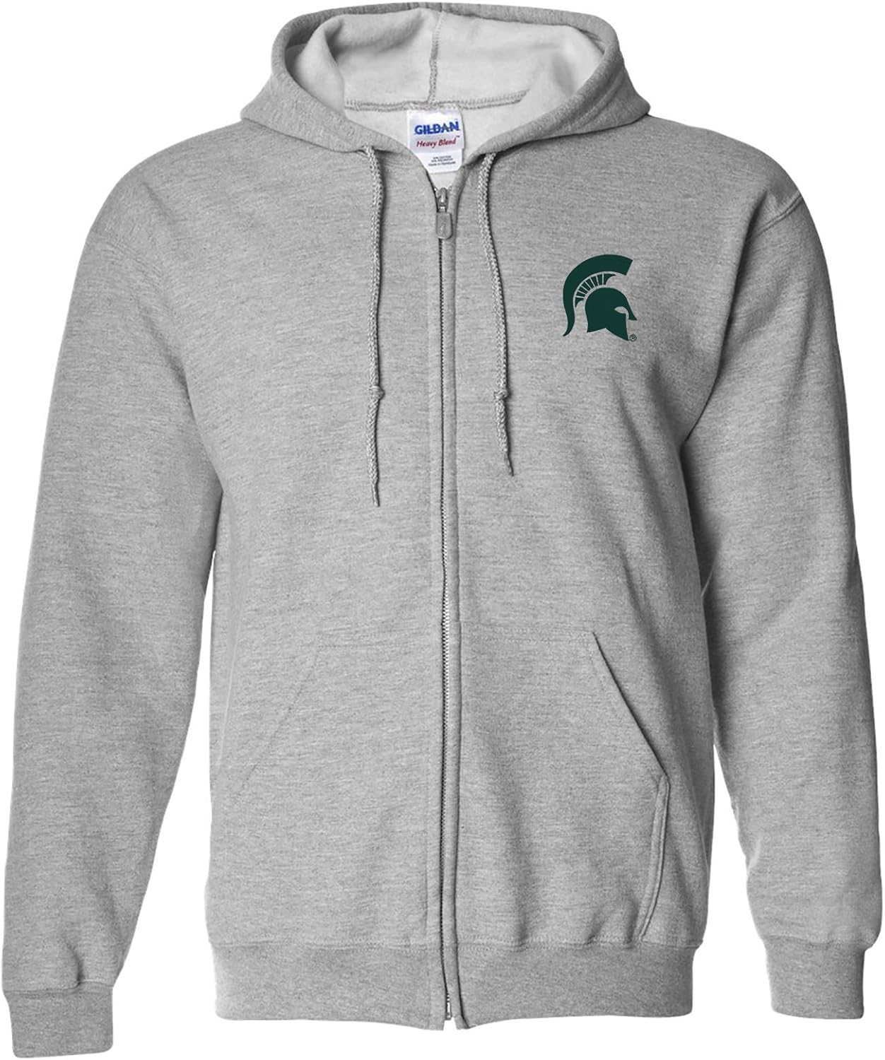 NCAA Primary Logo Full Zip Hoodie for College Fans and Students