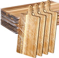 Patelai 12 Pack Wooden Cutting Board Set with Handles - Large Acacia