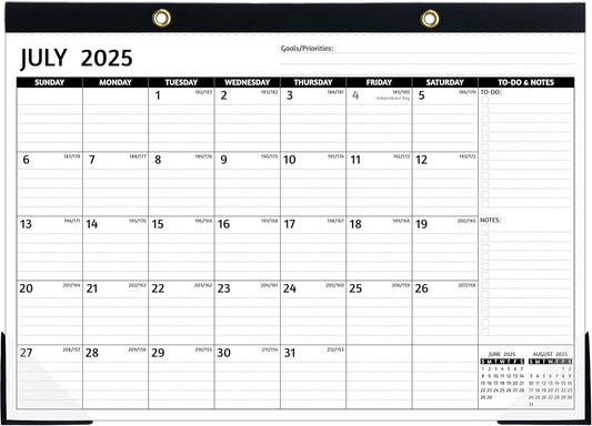 2025-2026 Large Desk Calendar: Stay Organized in Style!