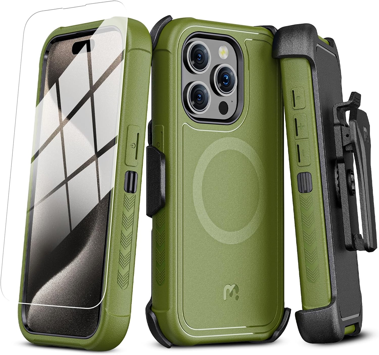 Maverick Series iPhone 15 Pro Max Case with Heavy Duty Protection