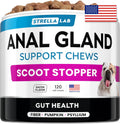 Anal Gland Support Chews for Dogs - Stop Scooting with Fiber