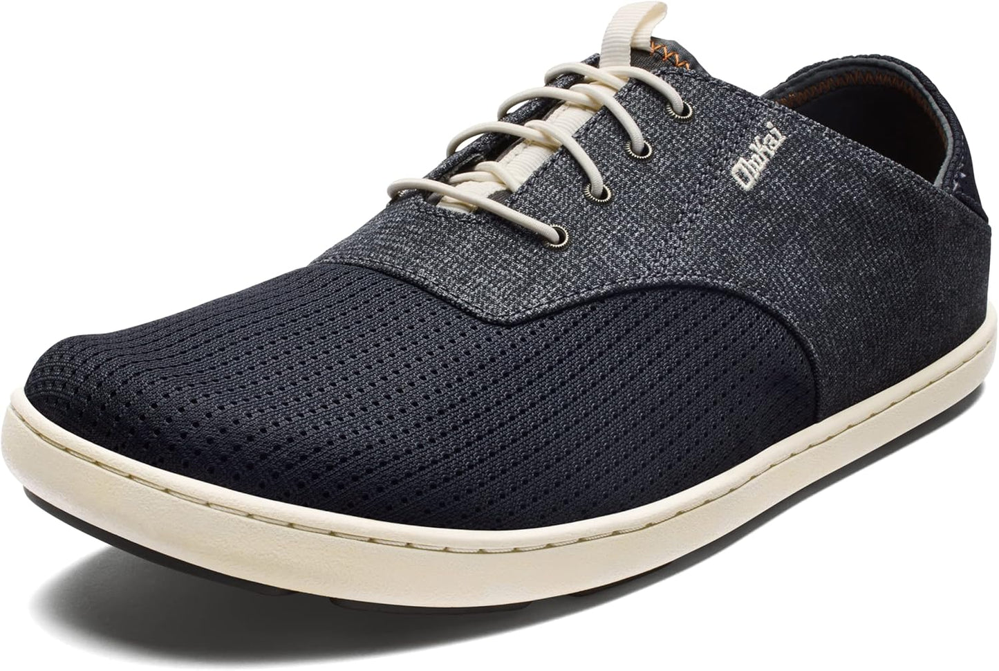 OLUKAI Nohea Moku Men's No Tie Boat Shoes for All-Day Comfort