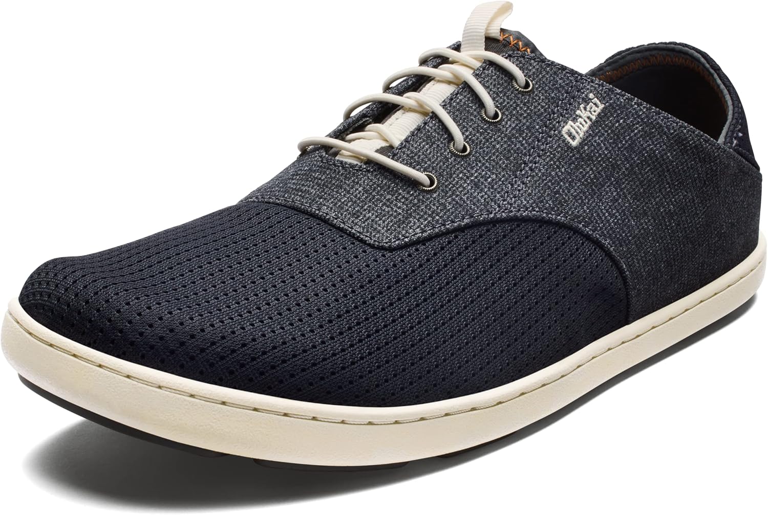 OLUKAI Nohea Moku Men's No Tie Boat Shoes for All-Day Comfort