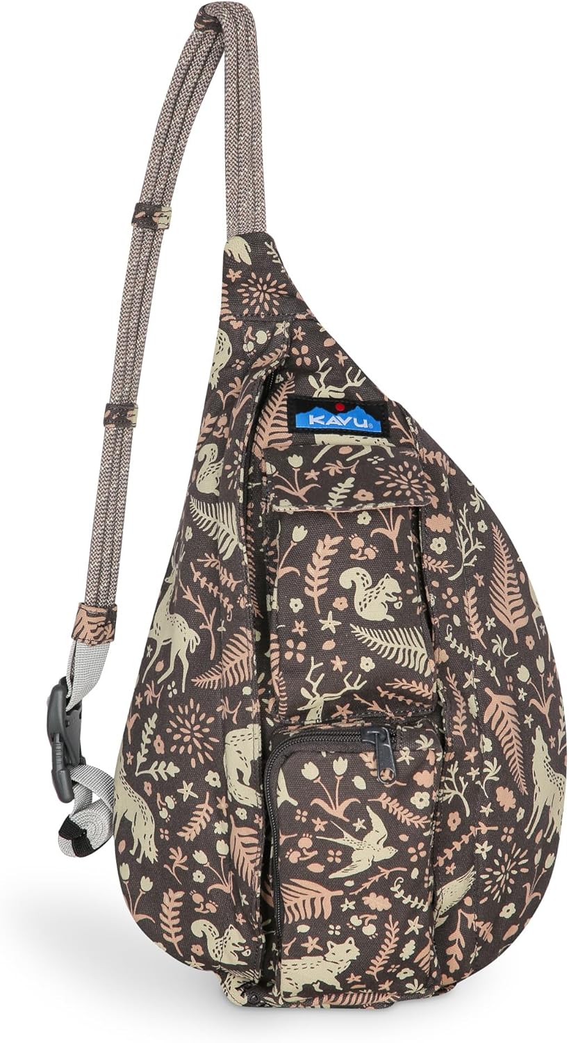 KAVU Mini Rope Bag Cotton Crossbody Sling for Every Adventure