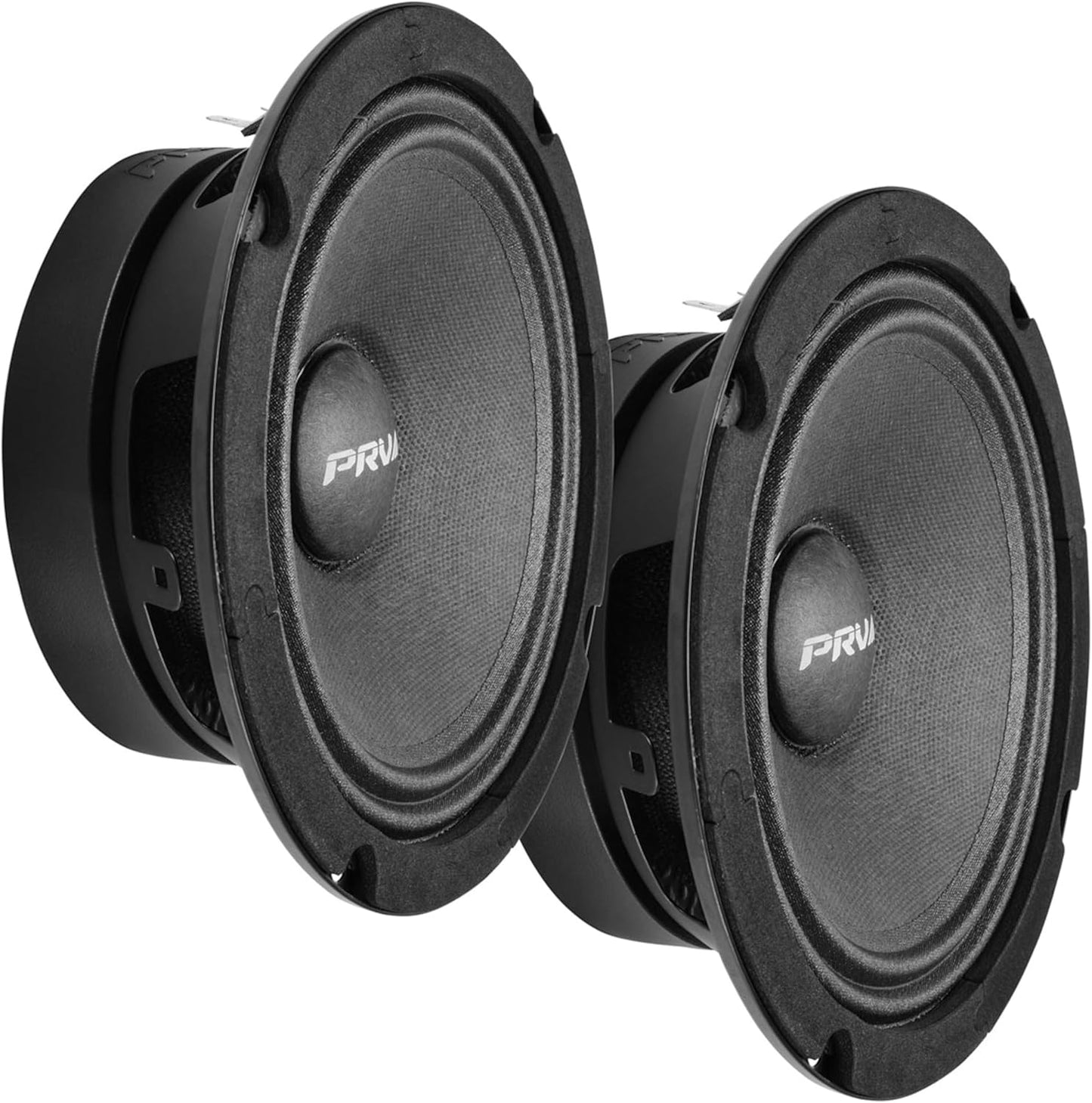 PRV AUDIO 6.5 Midrange Speakers Pair for Car Audio Systems