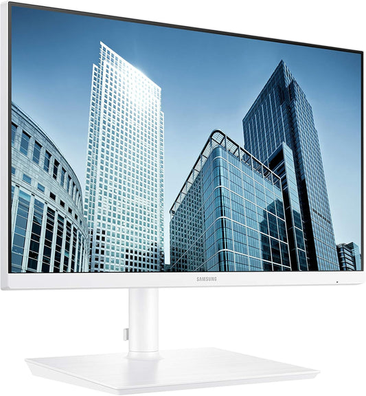 Samsung 24 QHD Business Monitor in White - USB-C, HDMI, DisplayPort