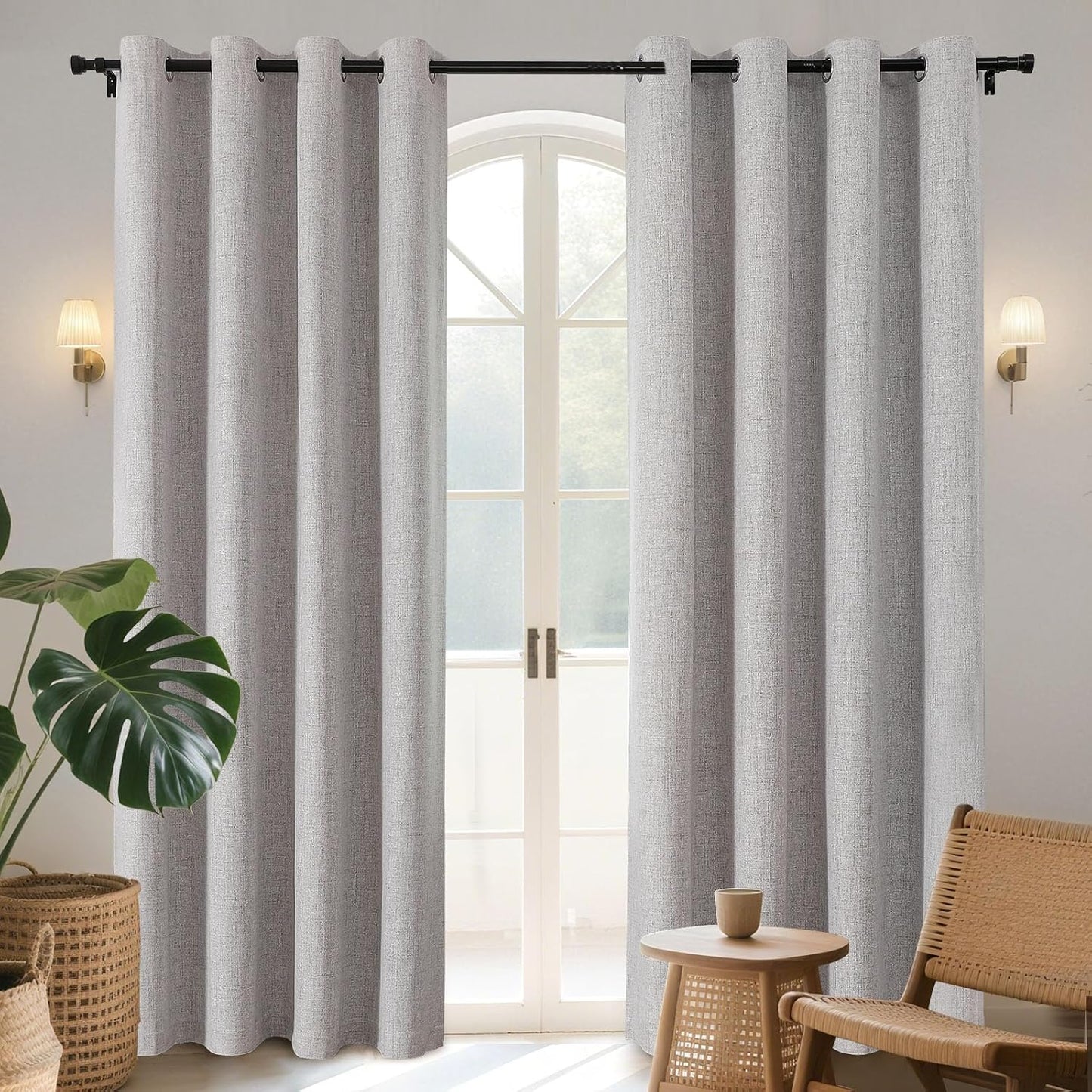 Joydeco Blackout Curtains 72 Inches Long for Ultimate Privacy