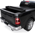 Soft Quad-fold Truck Bed Tonneau Cover Compatible for 2009-2025 Dodge