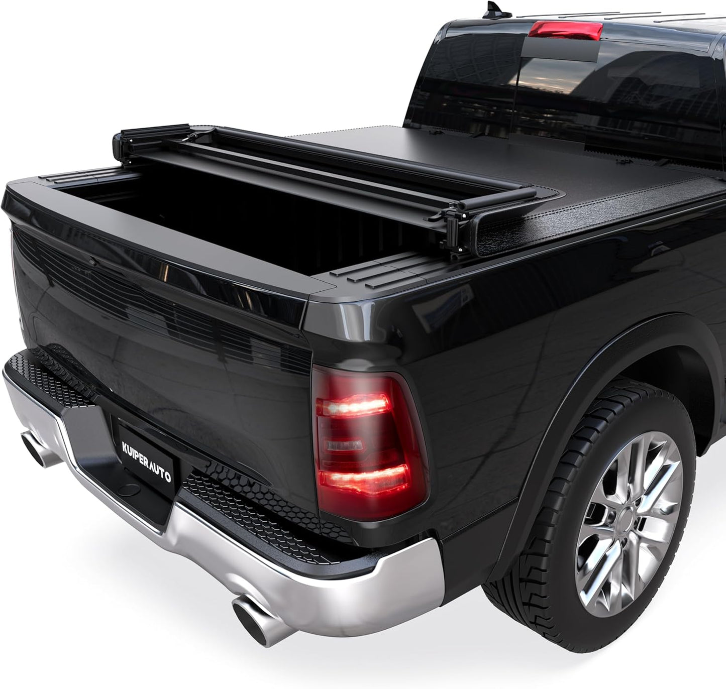 Soft Quad-fold Truck Bed Tonneau Cover for Dodge Ram 1500