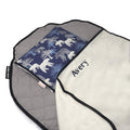 Personalized Fleece Tot Cot Nap Mat - Embroidered Blanket & Pillow