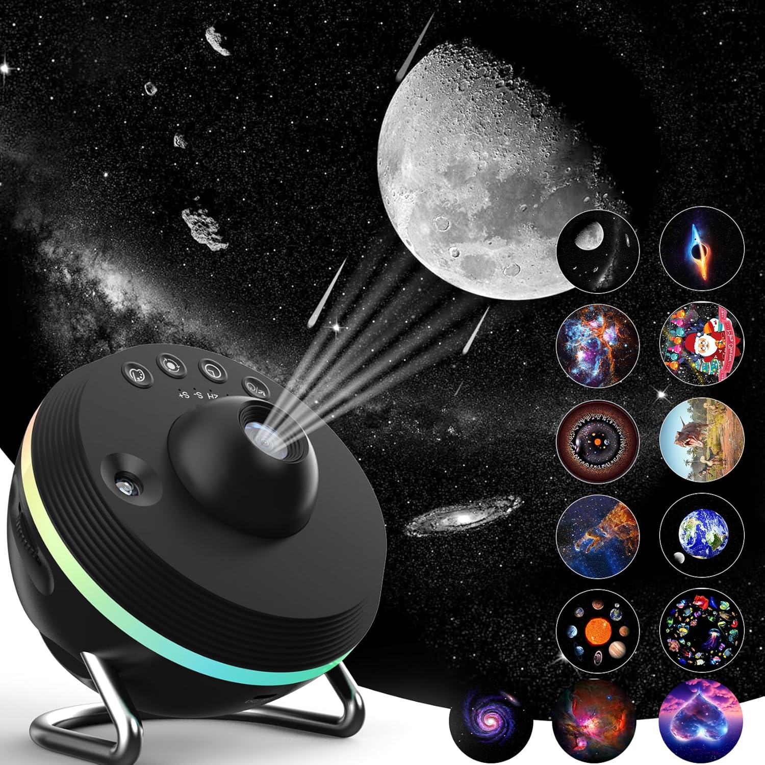 HD Galaxy Projector by Ausyle: Stunning Home Lighting
