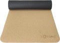 Natural Cork Travel Yoga Mat 24 in x 72 in - Portable, Non Slip