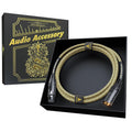 Gold Series Star Quad XLR Cables 6.6ft - Zero Noise Mic Cable