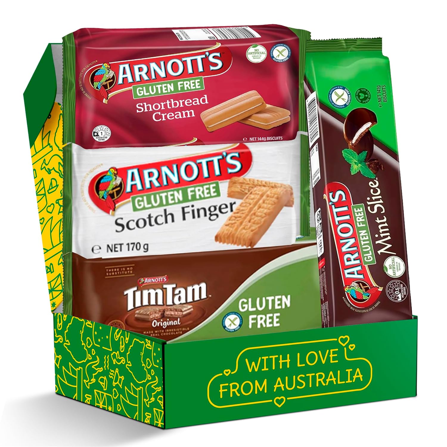 Gluten Free Biscuit Variety Pack with Tim Tam and More Treats