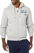 Disney Marvel Star Wars Men's Sherpa-Lined Full-Zip Hoodie - Cozy