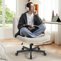 FelixKing Criss Cross Chair with Wheels for Home Office Comfort