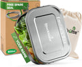 Personalized Stainless Steel Lunch Box for Kids and Adults - Leakproof