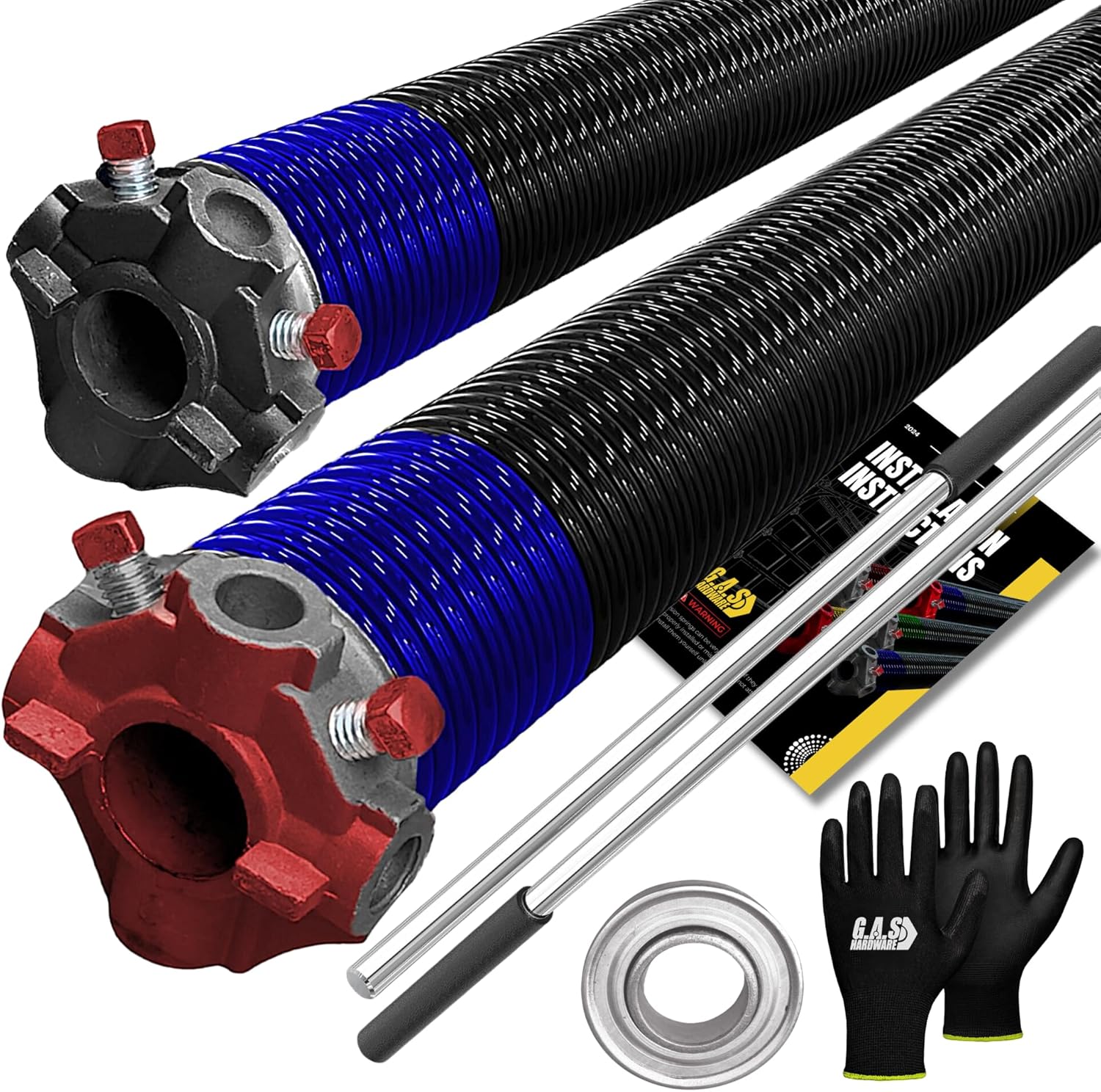 Garage Door Torsion Spring 262x1.75x44 with Accessories