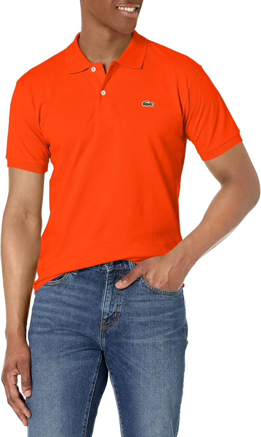 Lacoste Men's Original Cotton Pique Polo for Stylish Comfort