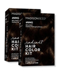 Radiant Hair Color Kit 4NMG Darkest Chocolate Brown - Rich Gray