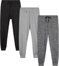 Sweet Hearts Girls Sweatpants 3-Pack - Super Soft Activewear Joggers