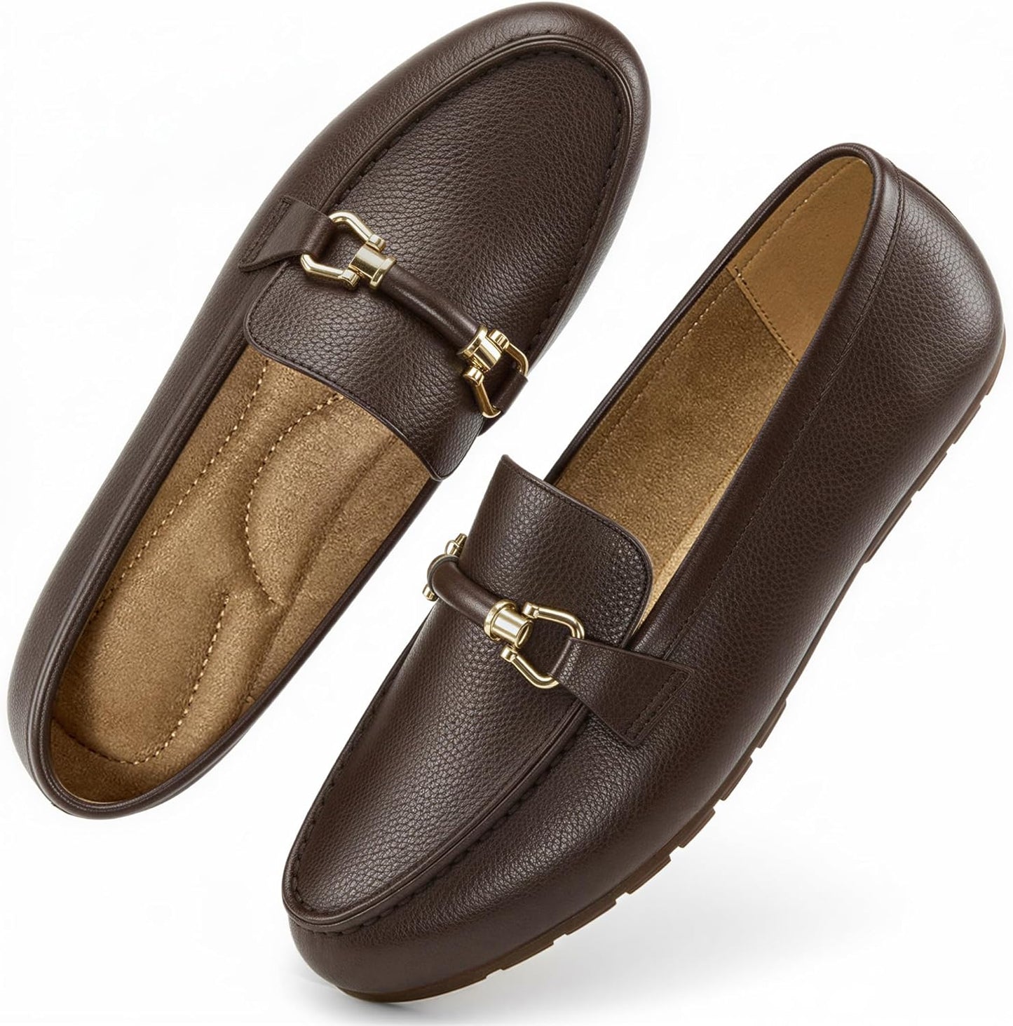 HARENCE Loafers for Women: Comfortable Slip On Business Flats